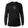 Koszulka rowerowa FOX RANGER Z DŁUGIM RĘKAWEM TRU DRI BLACK czarny