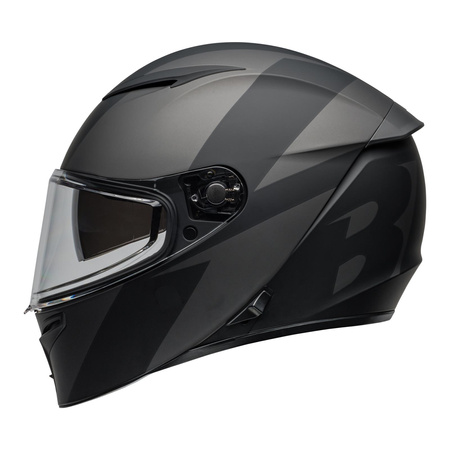 Kask integralny BELL LITHIUM ECE6 SHEAR MATTE BLACK/METALLIC BLACK czarny