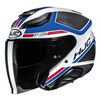 Kask otwarty HJC F31 CERON BLACK/WHITE