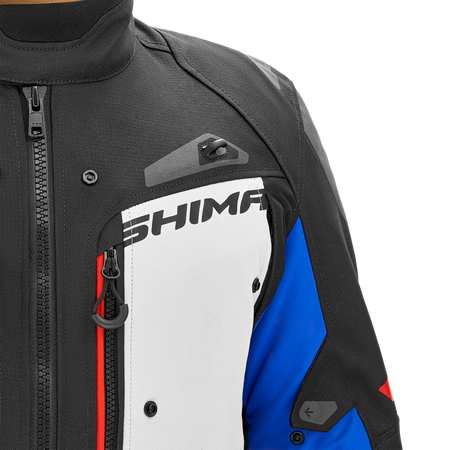 Kurtka tekstylna SHIMA DUNE BLUE czarny szary niebieski