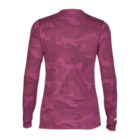 Koszulka rowerowa damska FOX LADY RANGER Z DŁUGIM RĘKAWEM TRU DRI SANGRIA