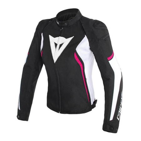 Kurtka tekstylna damska DAINESE AVRO D2 TEX LADY BLACK/WHITE/FUCHSIA