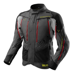 Kurtka tekstylna REBELHORN HARDY 3.0 ANTHRACITE/GREY/YELLOW grafitowy szary żółty