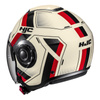Kask otwarty HJC I40N VELU BEIGE/RED