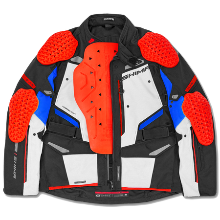 Kurtka tekstylna SHIMA DUNE BLUE czarny szary niebieski