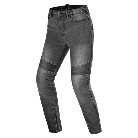 Jeansy motocyklowe damskie SHIMA ZENITH LADY GREY
