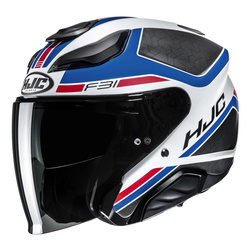 Kask otwarty HJC F31 CERON BLACK/WHITE