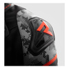 Kurtka skórzana REBELHORN VELOCE CAMO BLACK/GREY/FLUO RED czarny szary czerwony fluo