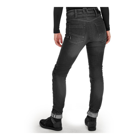 Jeansy motocyklowe damskie SHIMA RIDGE LADY BLACK