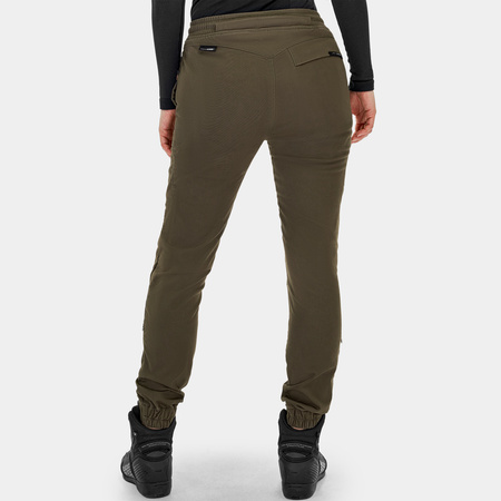 Jeansy motocyklowe damskie SHIMA JOGGSY LADY KHAKI