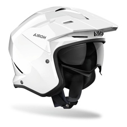 Kask otwarty AIROH KOMBAKT COLOR WHITE GLOSS