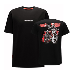 Koszulka T-shirt REBELRUSH MOTO CRUISER BLACK