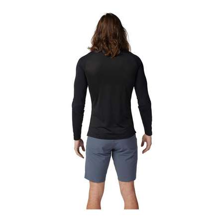 Koszulka rowerowa FOX FLEXAIR Z DŁUGIM RĘKAWEM ASCENT BLACK czarny