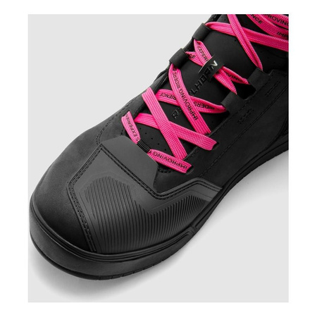 Trampki motocyklowe damskie REBELHORN VANDAL II LADY BLACK/PINK