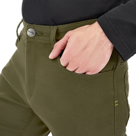 Jeansy motocyklowe VORG REVO GREEN