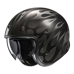 Kask otwarty HJC V31 FIRO BLACK