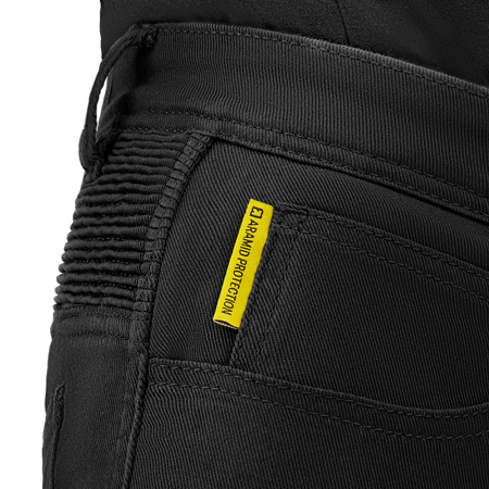 Jeansy motocyklowe VORG REVO BLACK