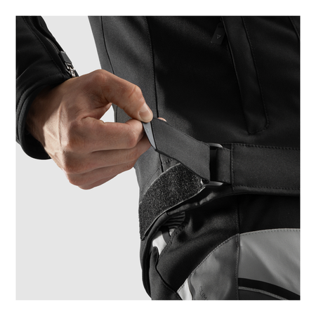 Kurtka tekstylna REBELHORN BORG II BLACK/GREY/RED