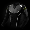 Kurtka tekstylna REBELHORN HIFLOW V BLACK/GREY/FLUO YELLOW