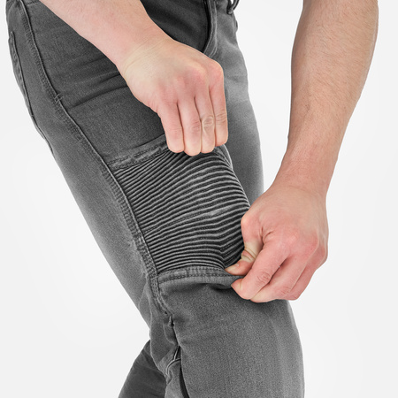 Jeansy motocyklowe SHIMA ZENITH GREY