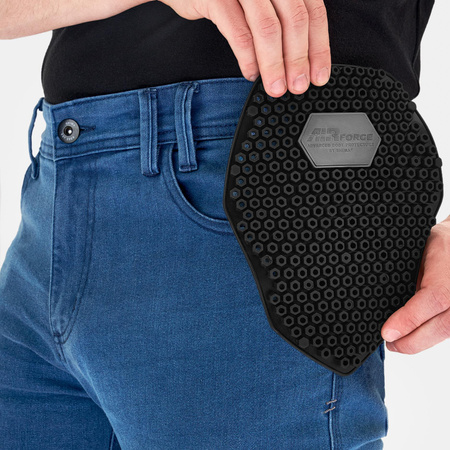 Jeansy motocyklowe SHIMA ZENITH BLUE niebieski