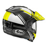 Kask integralny ARAI TOUR-X5 COSMIC FLUOR YELLOW żółty fluo biały czarny