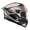 Kask integralny MT THUNDER 4 SV FREEWAY BLACK/RED/SILVER czarny czerwony srebrny