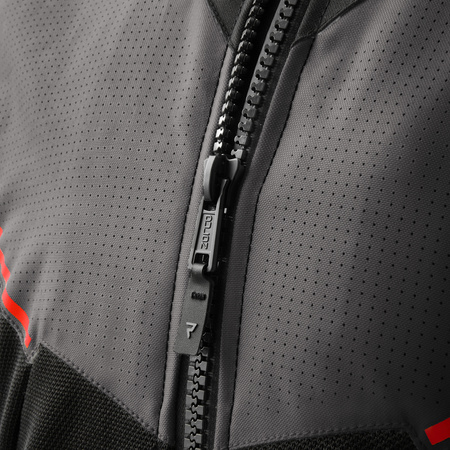 Kurtka tekstylna REBELHORN HIFLOW V BLACK/GREY/RED czarny szary czerwony