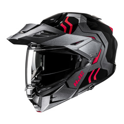 Kask szczękowy HJC I80 VELLY BLACK/RED