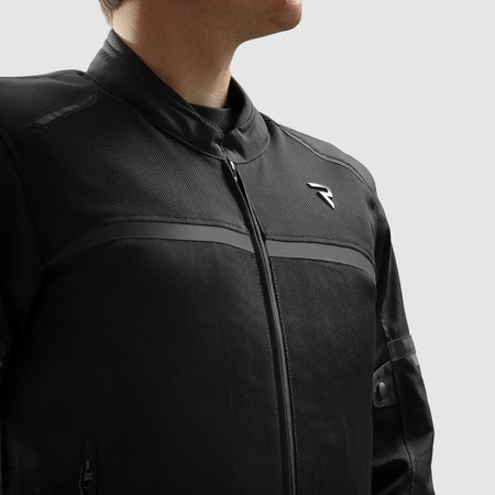 Kurtka tekstylna REBELHORN ECHO BLACK czarny