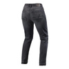 Jeansy motocyklowe damskie REVIT MOTO 2 LADY DARK BLACK STONE