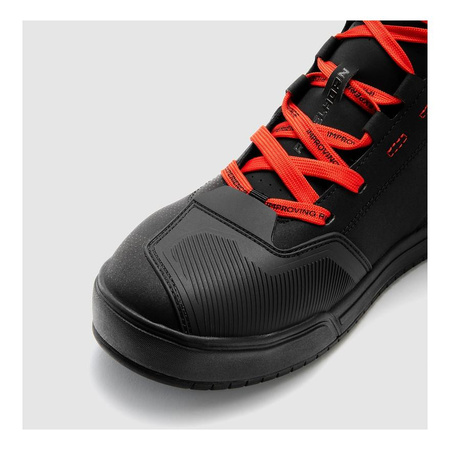 Trampki motocyklowe REBELHORN VANDAL II BLACK/RED czarny czerwony