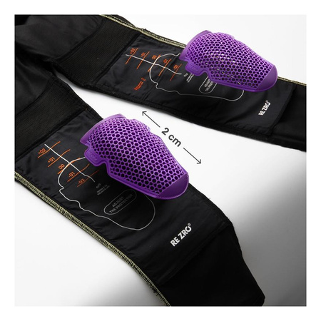 Jeansy motocyklowe REBELHORN REVOLT MONOLAYER BLACK