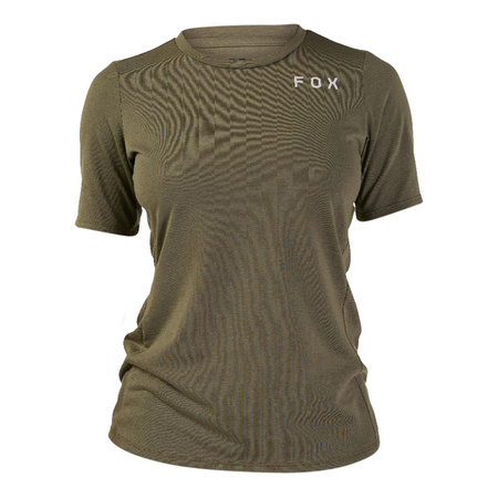 Koszulka rowerowa damska FOX LADY RANGER DR ALYN OLIVE GREEN