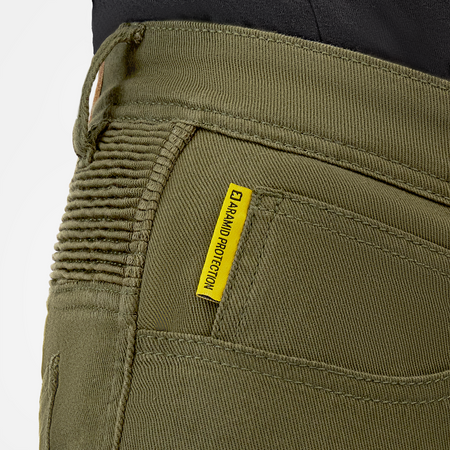 Jeansy motocyklowe VORG REVO GREEN