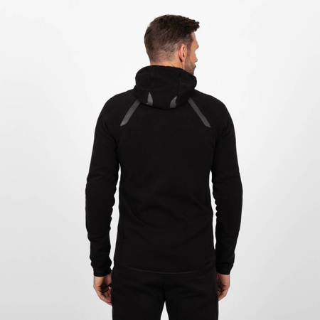 Bluza motocyklowa KNOX SHIELD HOODY BLACK czarny