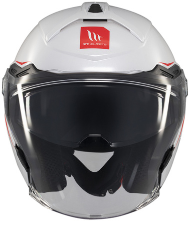 Kask otwarty MT COSMO SV SOLID GLOSS WHITE