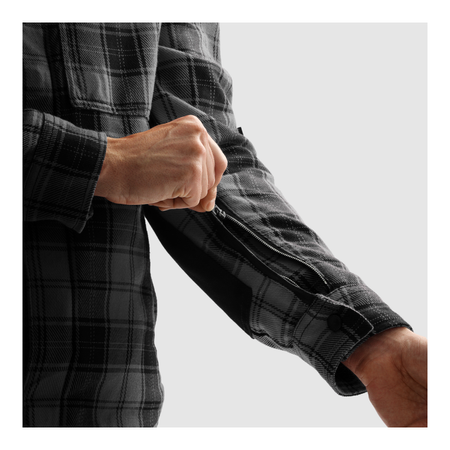 Koszula motocyklowa REBELHORN SHIFTER BLACK/GREY czarny szary