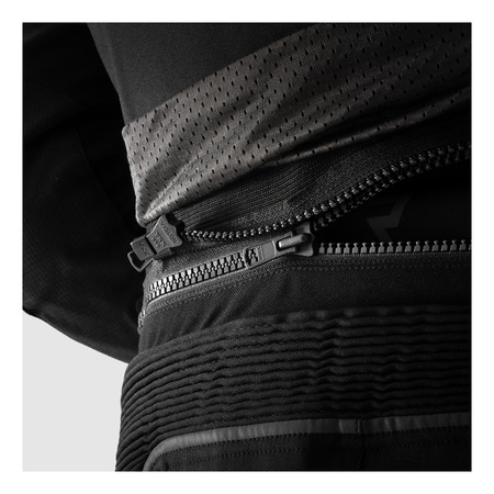 Spodnie tekstylne REBELHORN HIFLOW V SHORT BLACK czarny