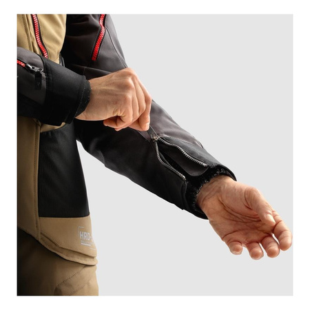 Kurtka tekstylna REBELHORN HARDY 3.0 DESERT/GREY/RED