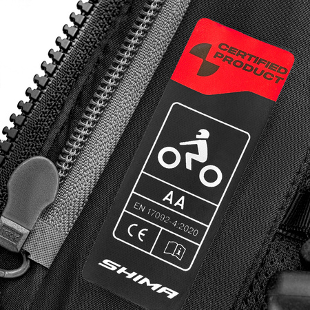 Kurtka tekstylna SHIMA DUNE RED czarny szary czerwony