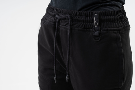 Jeansy motocyklowe damskie SHIMA JOGGSY LADY BLACK