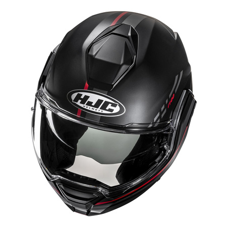 Kask szczękowy HJC I100 SYSMA BLACK/RED