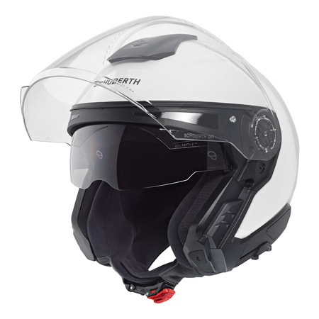 Kask otwarty SCHUBERTH J2 ECE GLOSSY WHITE biały
