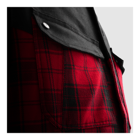 Koszula motocyklowa REBELHORN SHIFTER BLACK/RED