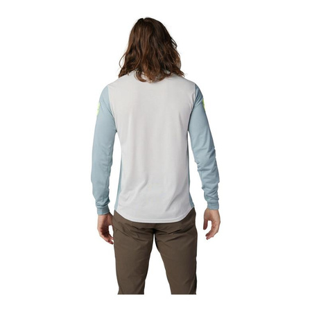 Koszulka rowerowa FOX RANGER DR Z DŁUGIM RĘKAWEM AVIATION GUNMETAL