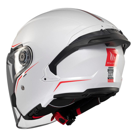 Kask otwarty MT COSMO SV SOLID GLOSS WHITE