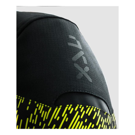 Kurtka tekstylna męska REBELHORN JAX BLACK/FLUO YELLOW