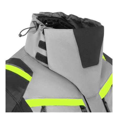 Kurtka tekstylna damska SECA ARRAKIS III LADY TITANIUM szary żółty fluo czarny