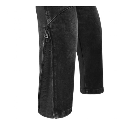 Jeansy motocyklowe SECA SQUARE II BLACK